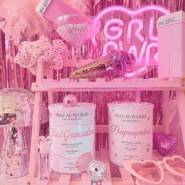 Cire Avec Bande Professionnelle - Fille au Pluriel