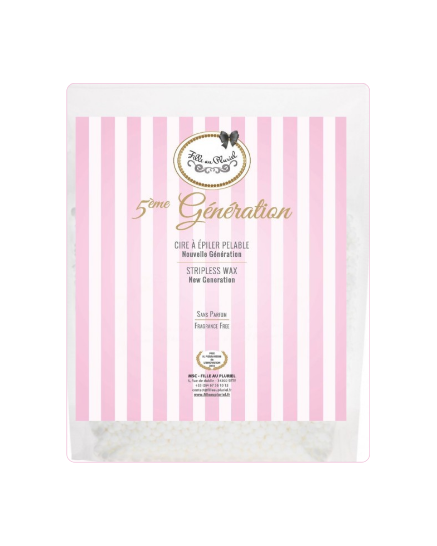 Cire à épiler sans bandes 5eme génération