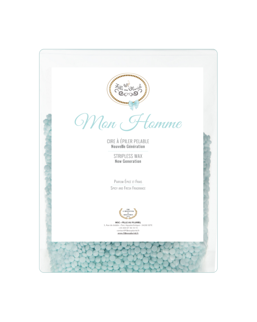 Cire à épiler sans bandes Mon homme