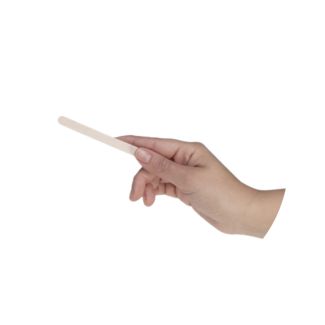 Spatules en bois jetable visage