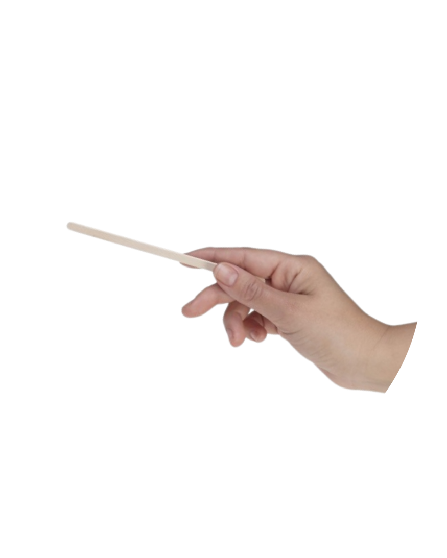 Spatules en bois jetable spéciales sourcils