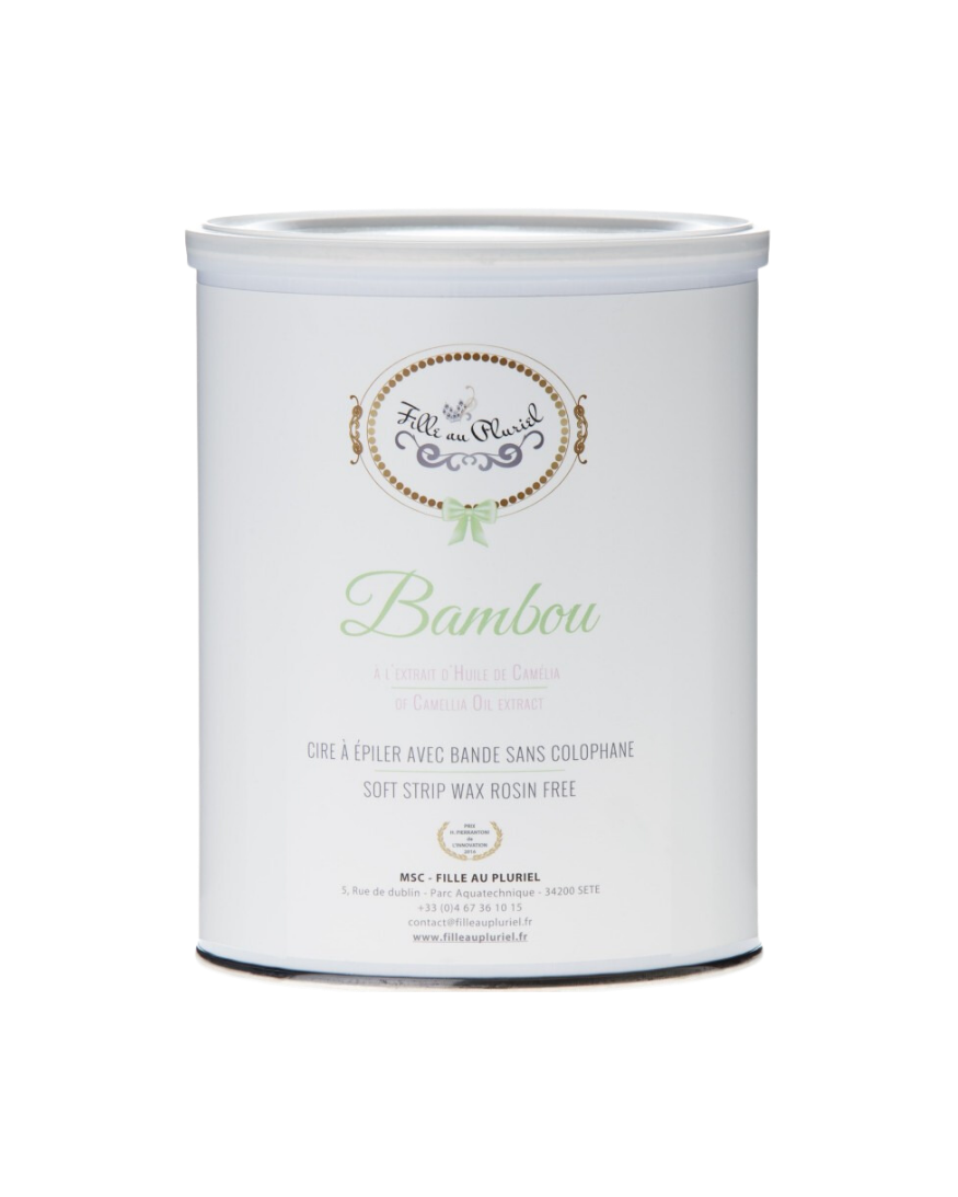 Cire à Épiler avec Bandes Bambou