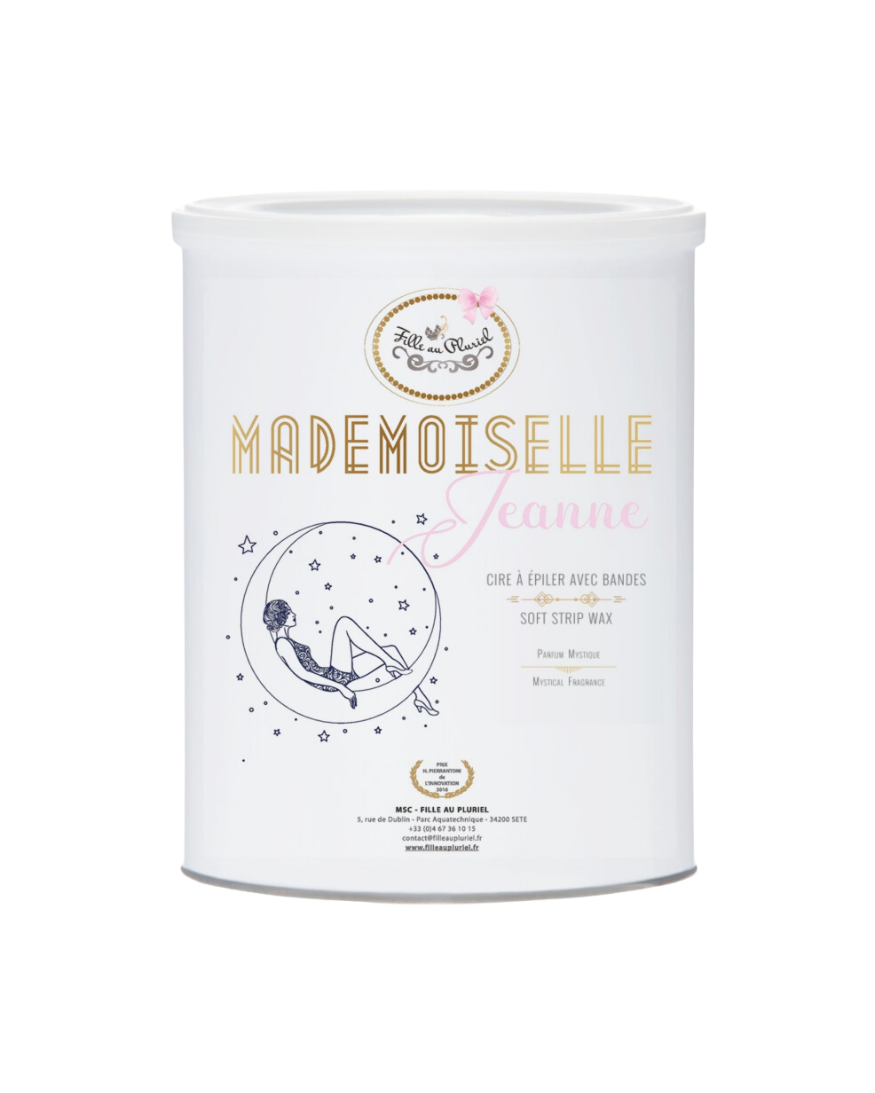 Cire à Épiler avec Bandes Mademoiselle Jeanne