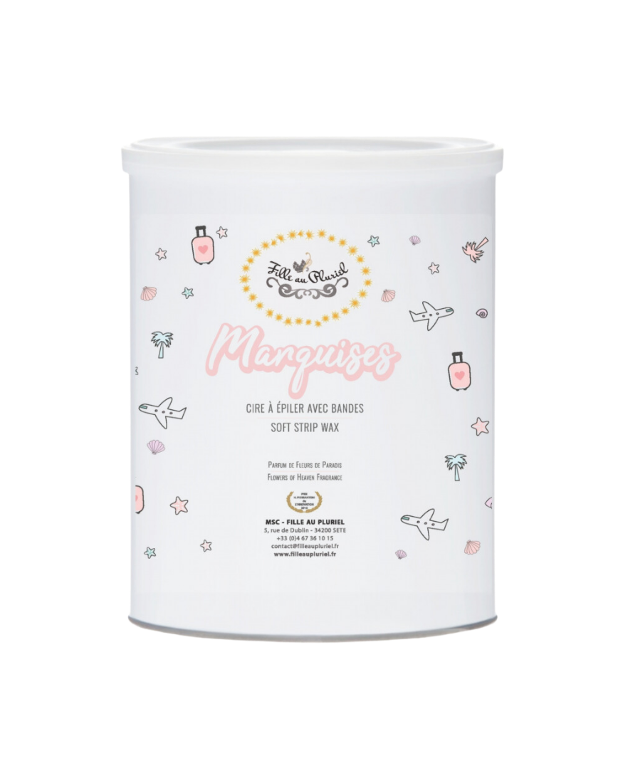 Cire à Épiler avec Bandes Marquises
