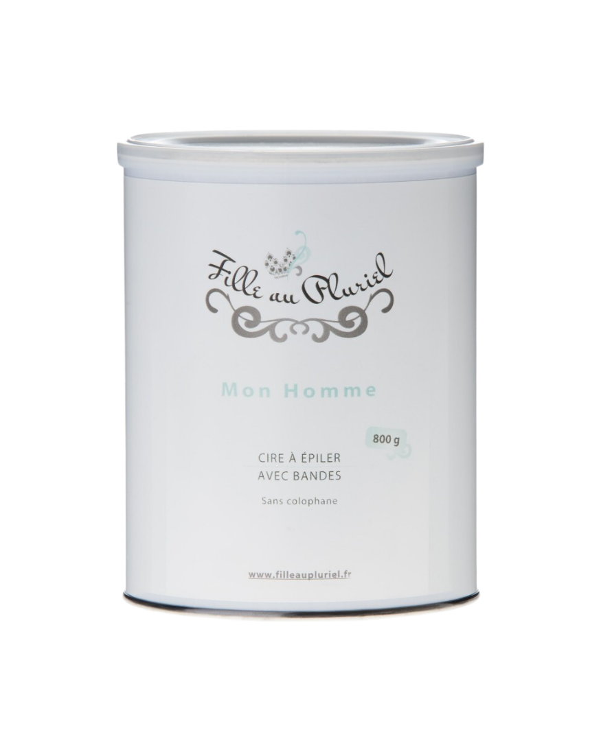 Cire à Épiler avec Bandes Mon Homme