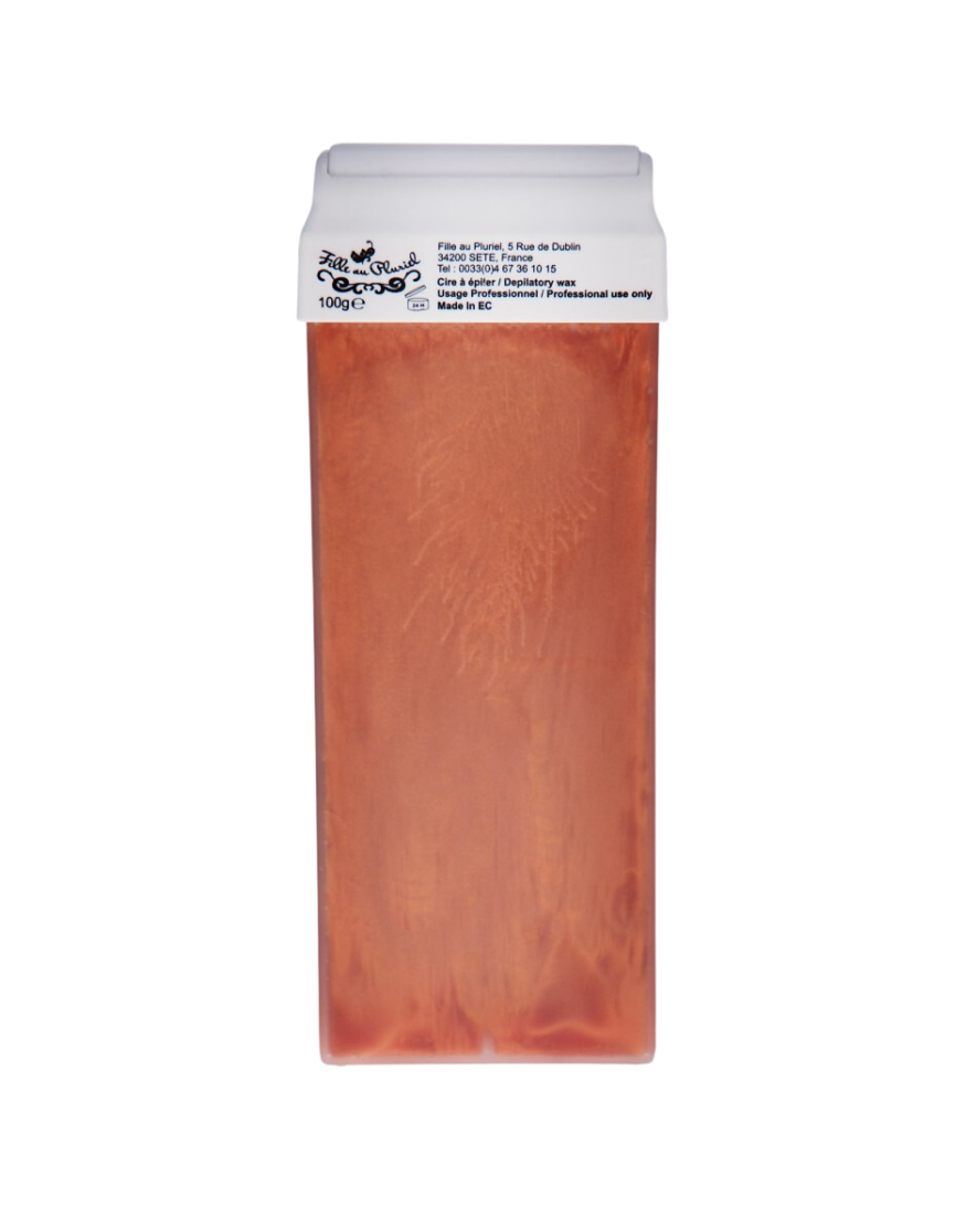 Cartouche de cire à épiler avec bandes Caramel
