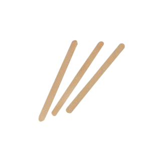 Spatules en bois jetable visage