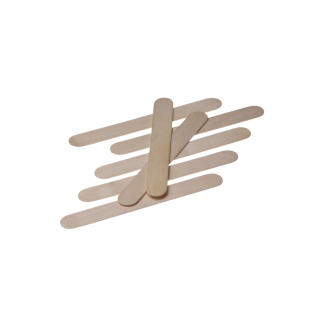 Spatules en bois jetable corps