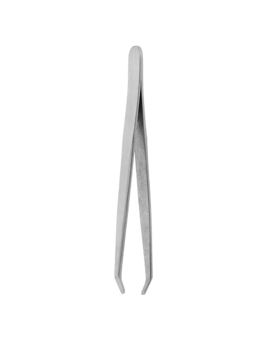 Pince à épiler PRO crabe acier