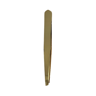 Pince à épiler dorée