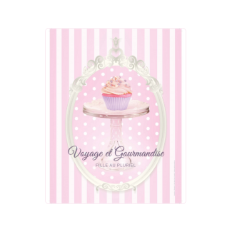 Affiche Voyage et Gourmandise