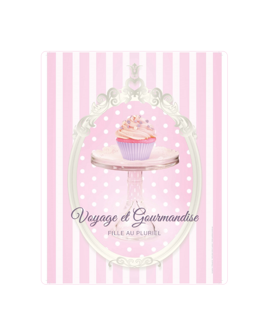 Affiche Voyage et Gourmandise