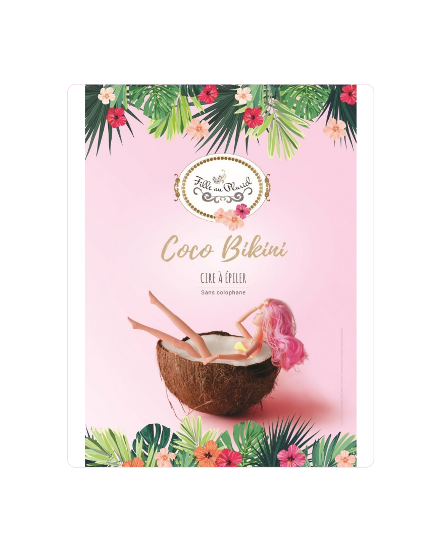 Affiche Coco Bikini