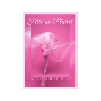 Affiche Danseuse Fille au Pluriel