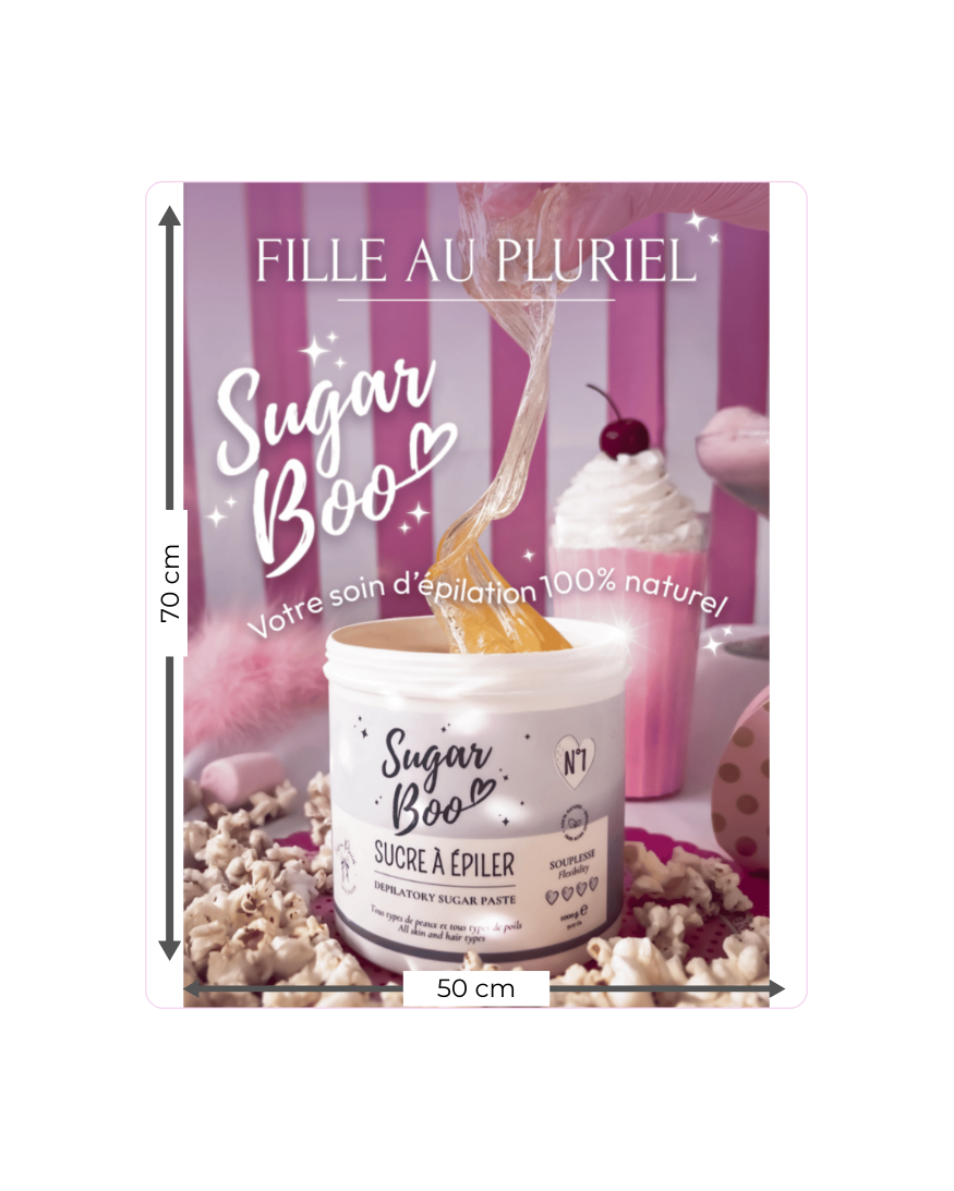 Affiche "Sugar Boo" - Fille au Pluriel