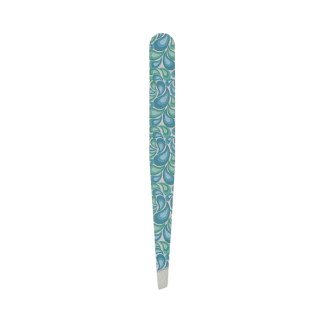 Pince à épiler groovy bleu