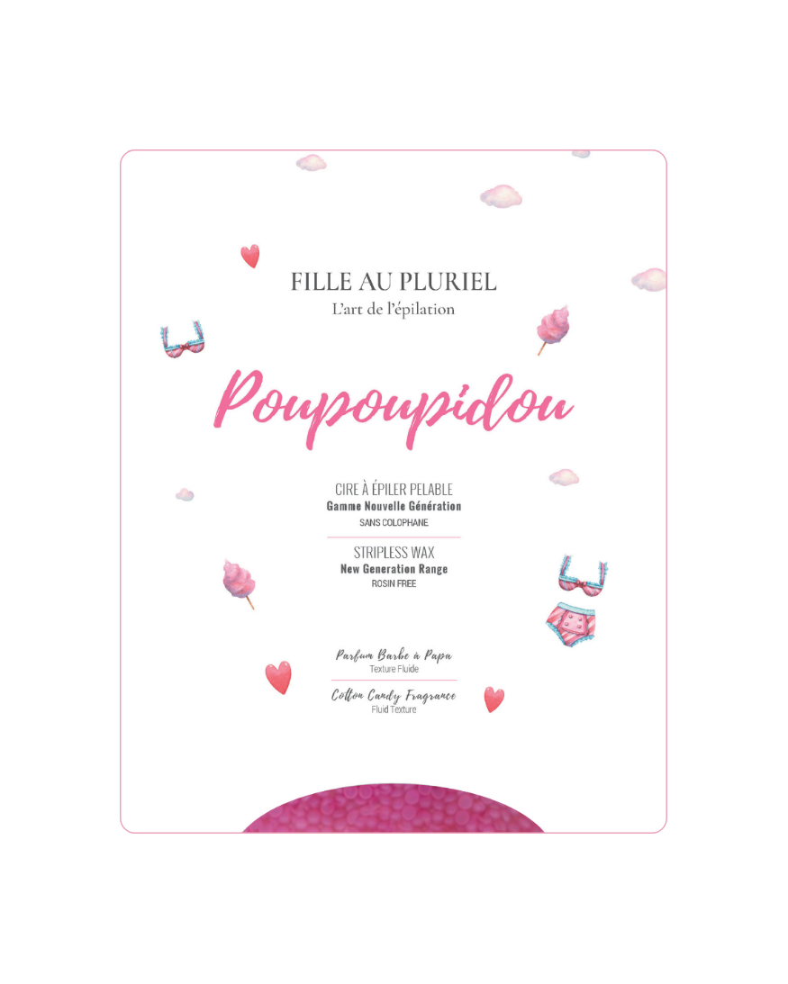 Cire à épiler sans bandes Poupoupidou