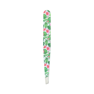 Pince à épiler fleurs exotiques