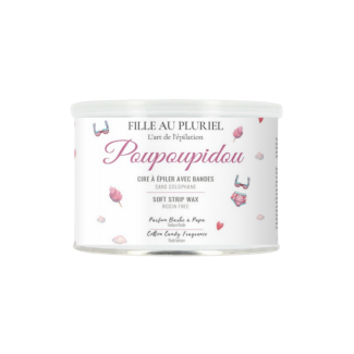 Cire à Épiler avec Bandes Poupoupidou pot de 400 gr