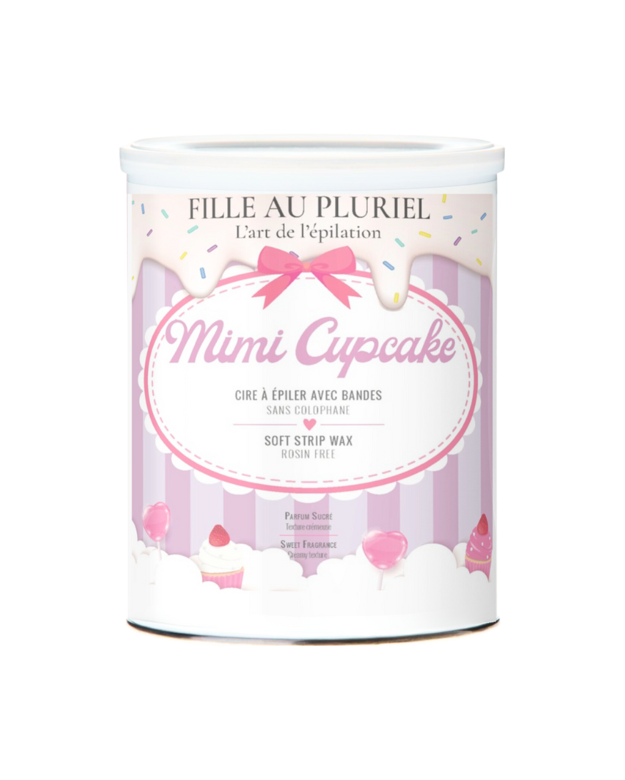 Cire à Épiler avec Bandes Mimi Cupcake