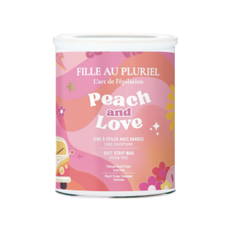 Cire à Épiler avec Bandes Peach and Love